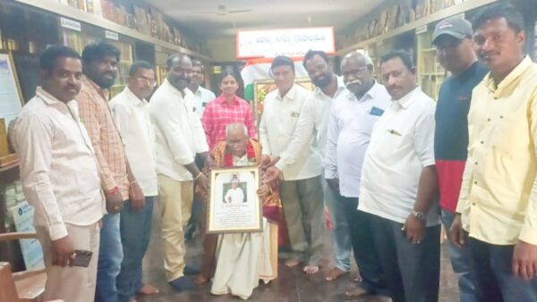 RTI Rakshak Team Honors Padma Shri Awardee Dr. Kurella(86)