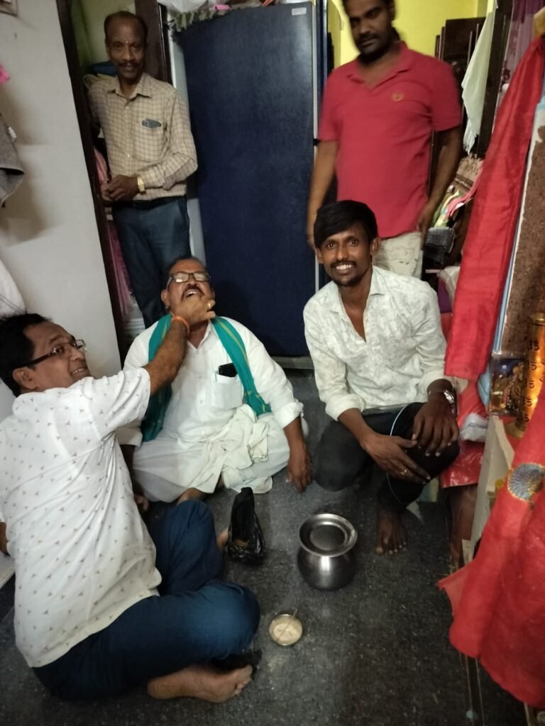 బీరవెల్లి గ్రామంలో చేపమందు సందడి
