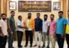 ఎలిగేడు సర్పంచ్కు ఘన సన్మానం ఎలిగేడు