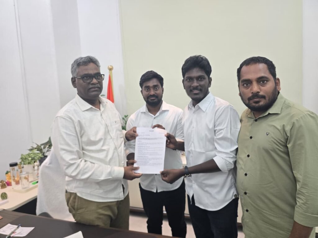పోలీస్ నియామకాలపై ట్రైబల్ స్టూడెంట్ ఫెడరేషన్ వినతి