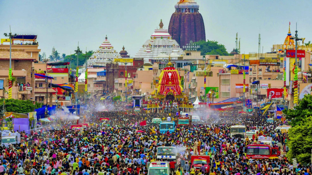 పూరీ జగన్నాథ రథయాత్రలో తొక్కిసలాట