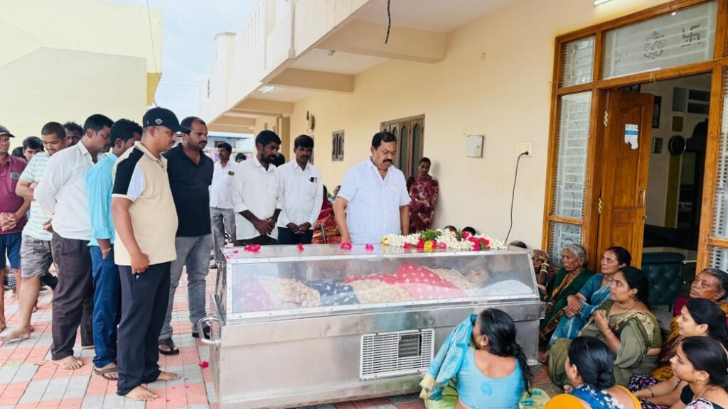 అమీర్ పేట శ్రీశైలం (SI) మాతృమూర్తి అమీర్ పేట సత్తమ్మ మృతి