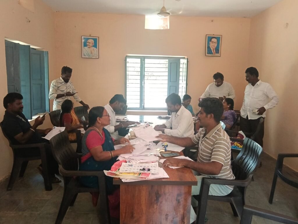 వంగూరులో వేగవంతమైన ఓటర్ జాబితా సవరణ