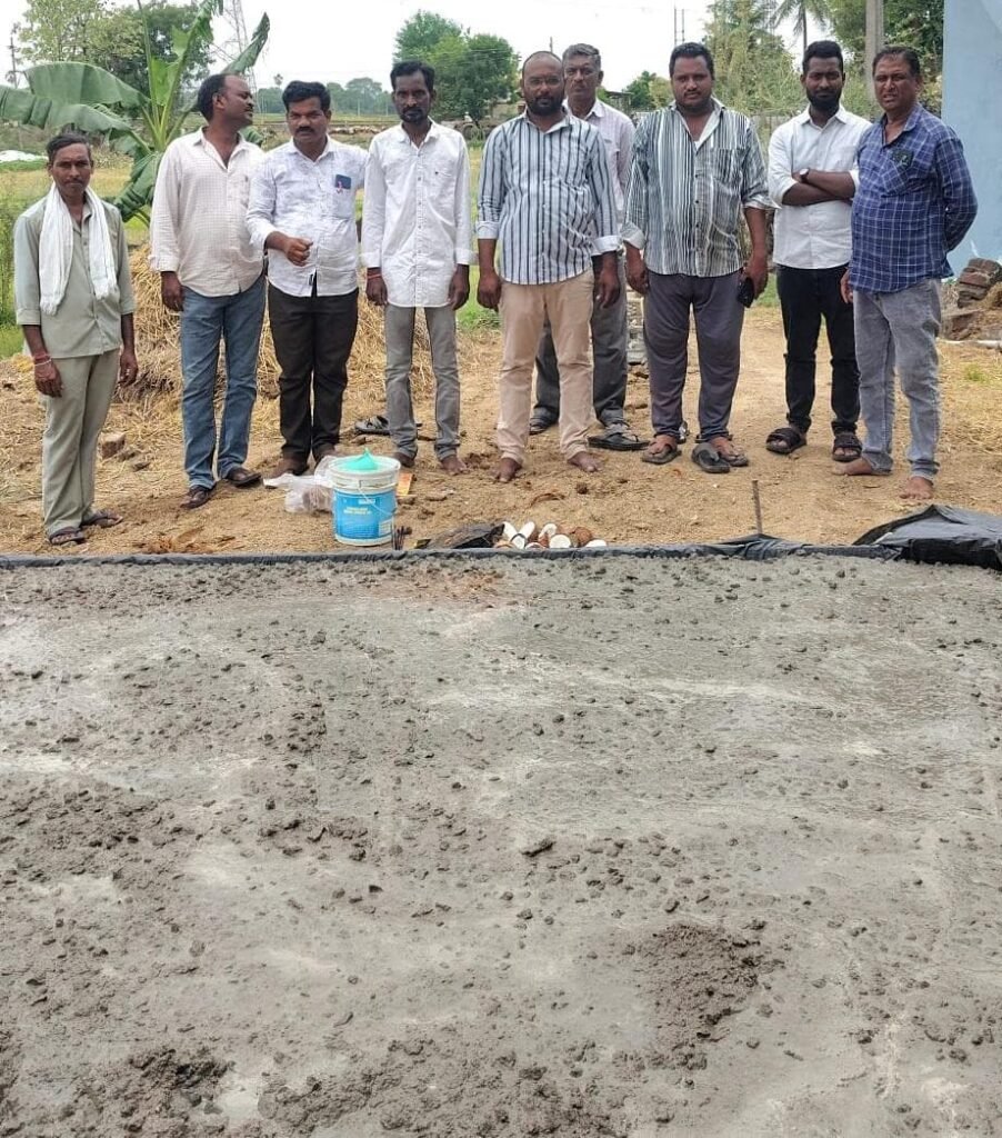 నర్సాపూర్‌లో సీసీ రోడ్డు పనులు ప్రారంభం