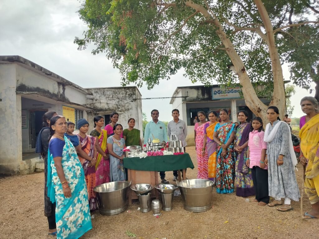 రాములపల్లిలో ఘనంగా స్టీల్ బ్యాంక్ తొలి వార్షికోత్సవం