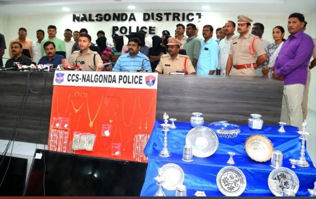 నల్గొండలో మోస్ట్ వాంటెడ్ క్రిమినల్ నెట్‌వర్క్ భగ్నం