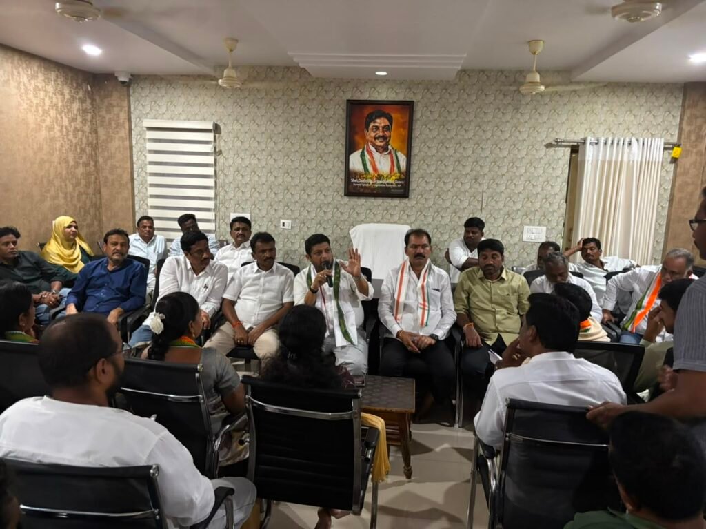సర్ ప్రక్రియపై దుద్దిళ్ల శ్రీను బాబు దిశానిర్దేశం