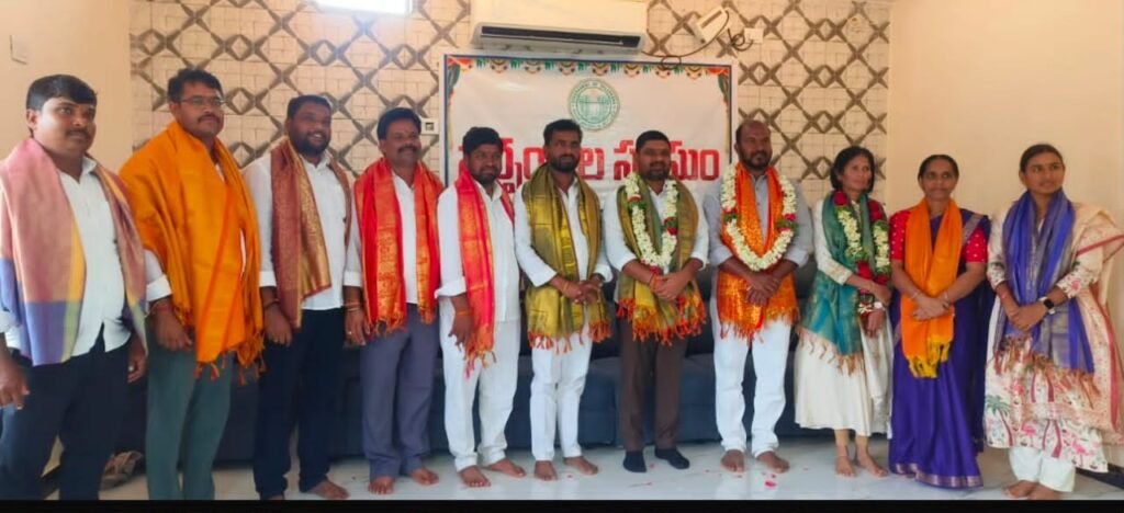 సర్పంచ్ ఫోరం మండల అధ్యక్షునిగా అరవింద్ నాయక్