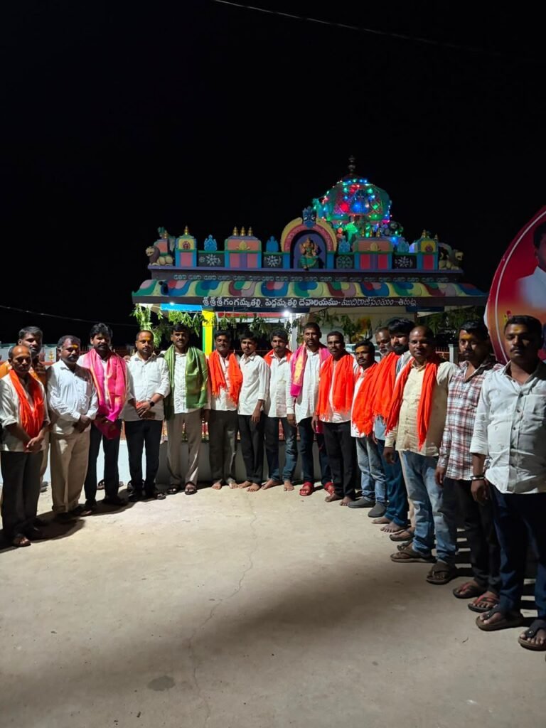 ఆలయ అభివృద్ధికి బీఆర్‌ఆర్ ఫౌండేషన్ అండ