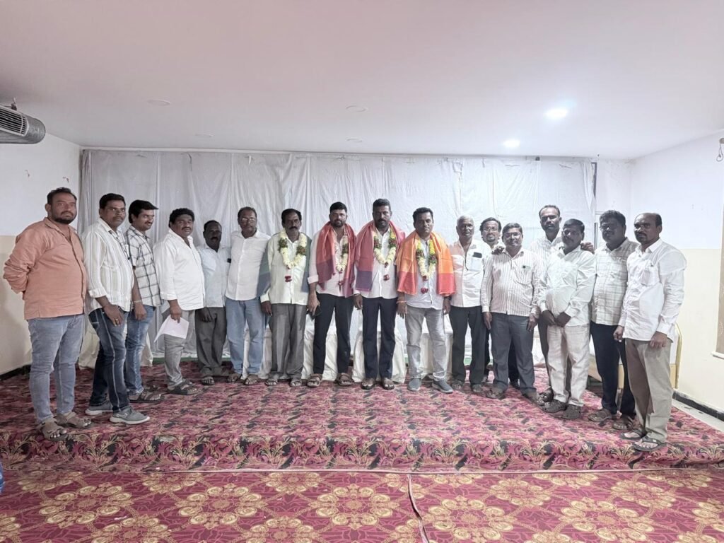 ఎలక్ట్రికల్ కాంట్రాక్టర్ల సంఘం అధ్యక్షుడిగా కృష్ణారెడ్డి