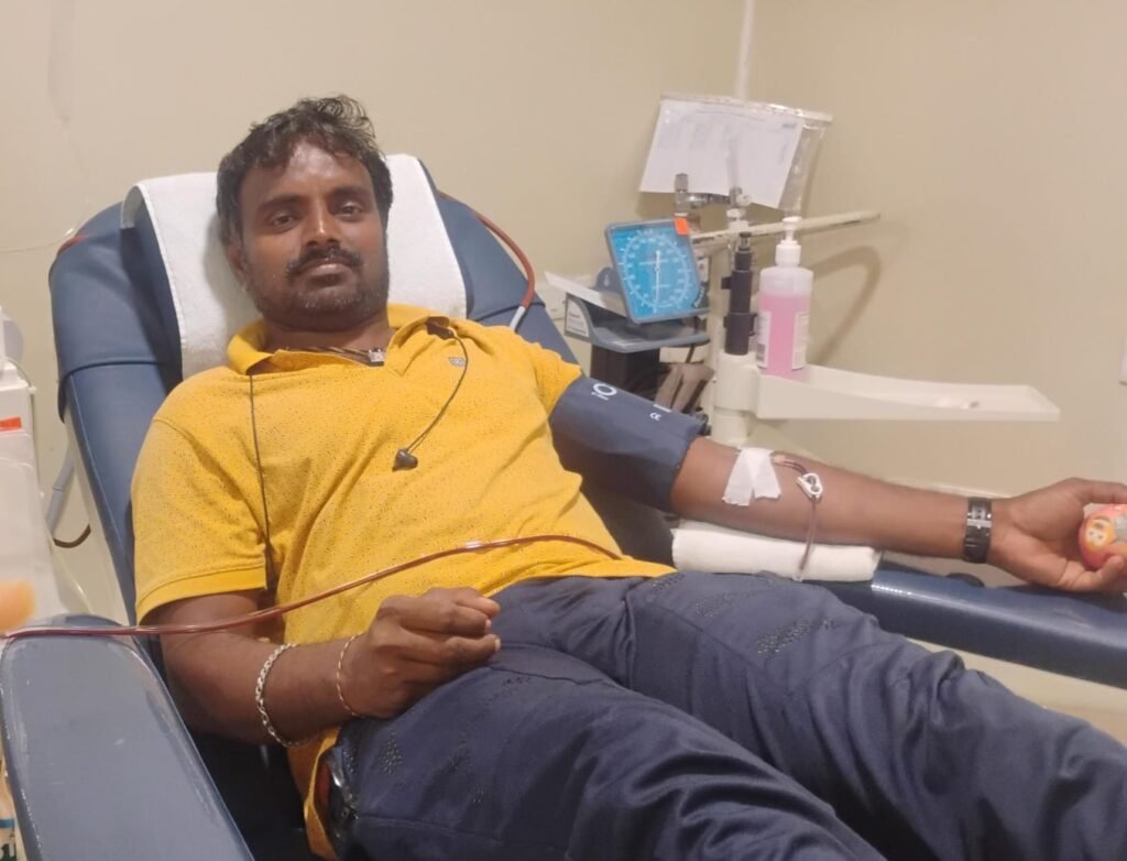 30వసారి రక్తదానం చేసిన లయన్ సుమన్ పటేల్