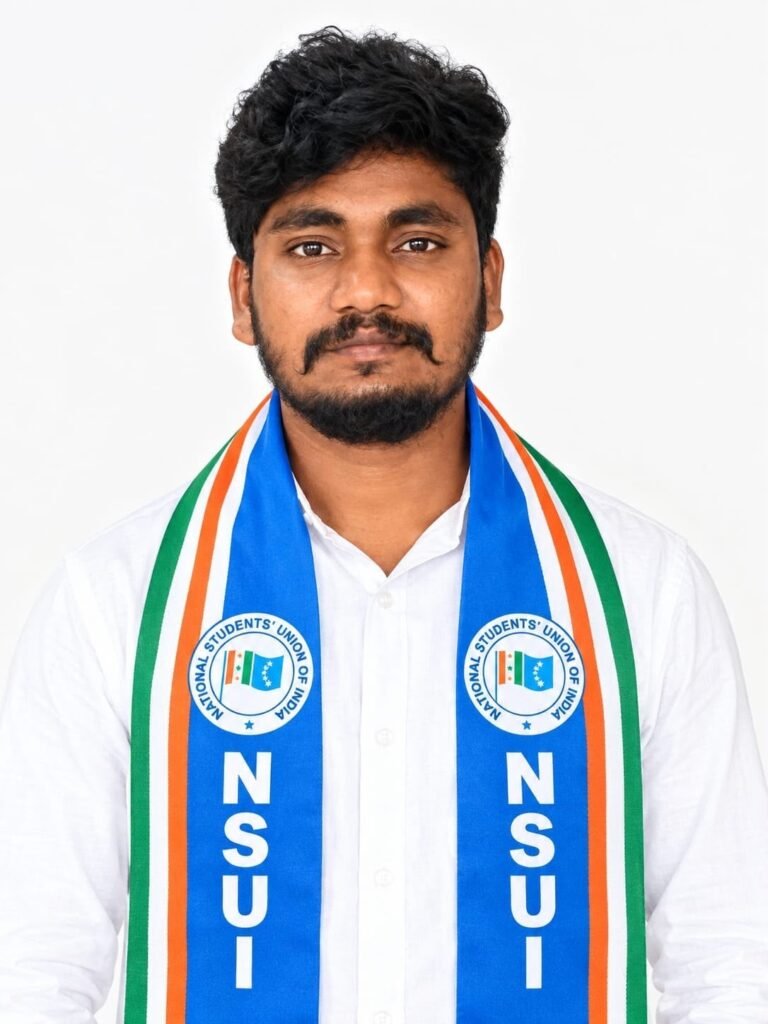 ఎన్‌ఎస్‌యూఐ మహబూబాబాద్ జిల్లా అధ్యక్షుడిగా భల్లెం చంటి