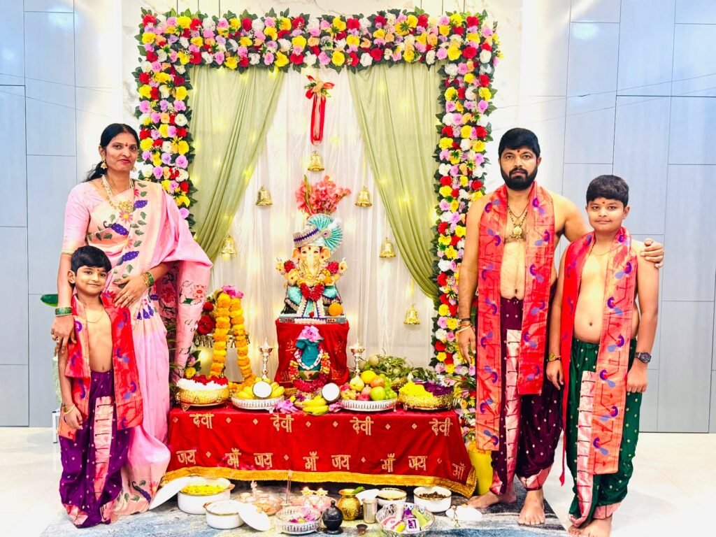 చిలుక మధుసూదన్‌రెడ్డి ఇంట్లో ఘనంగా వినాయక చవితి వేడుకలు