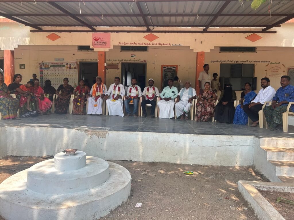 గడిగారేవుల జడ్పీ ఉన్నత పాఠశాల ఎస్‌ఎంసీ చైర్మన్‌ ఏకగ్రీవం