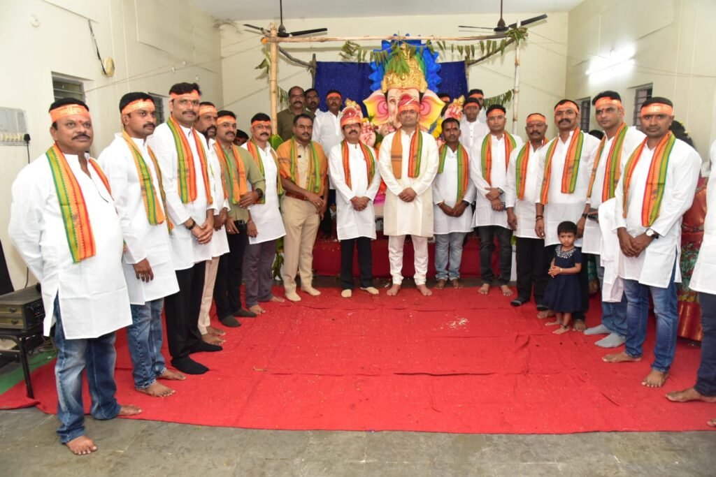 పోలీస్ కమిషనరేట్‌లో గణనాథుడికి ఘన వీడ్కోలు
