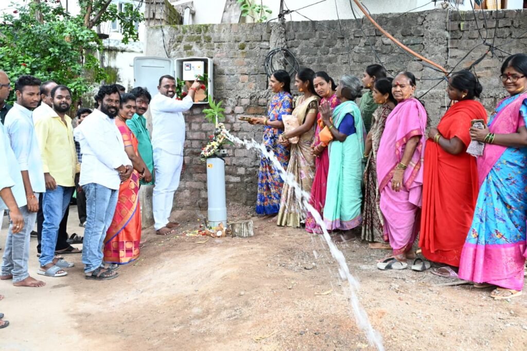 అశోక్‌నగర్‌లో తీరిన తాగునీటి కష్టాలు