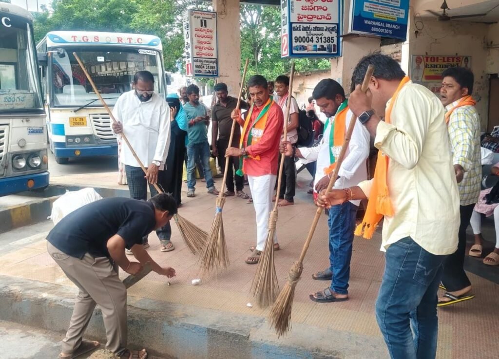 దేశ రక్షణ మోదీతోనే సాధ్యం – బీజేపీ పట్టణ ఇన్‌చార్జి ఎల్ది మల్లయ్యగౌడ్‌