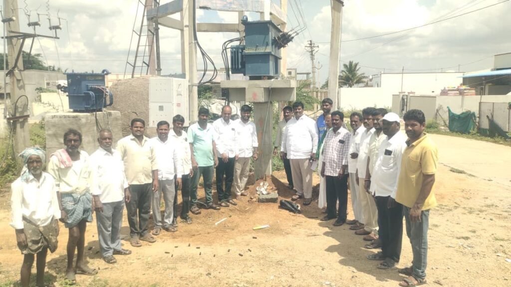 వెల్దండలో నూతన ట్రాన్స్‌ఫార్మర్‌ ప్రారంభం