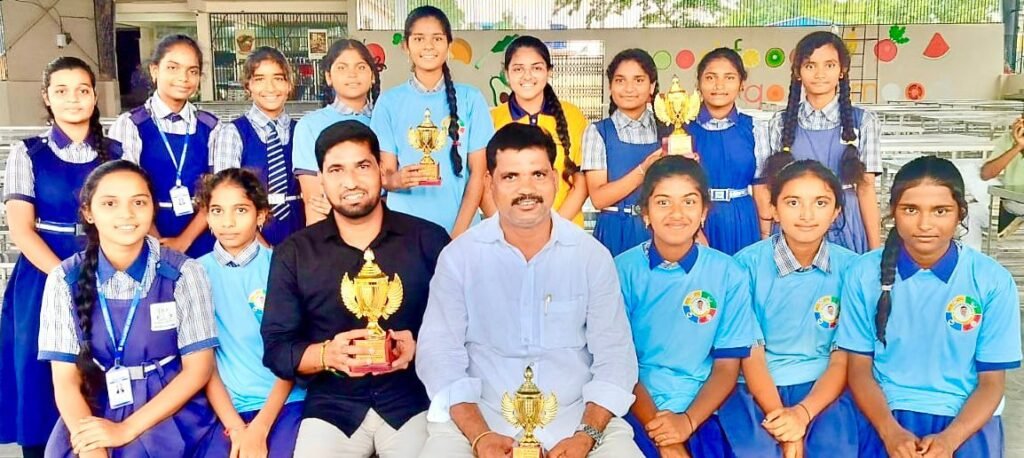 మండల స్థాయి క్రీడా పోటీల్లో సీఐసీఎఫ్ విద్యార్థుల ప్రతిభ