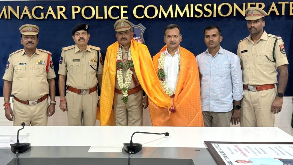 37 ఏళ్ల పోలీసు సేవలకు వీడ్కోలు