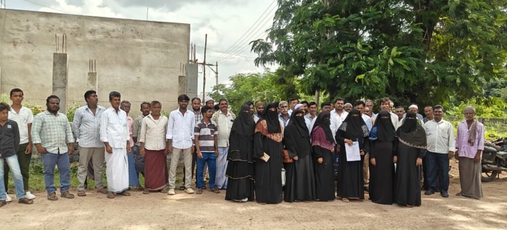 బిలకల గూడూరు ఎంపీటీసీ అభ్యర్థిగా ఆబిదాబి నామినేషన్ దాఖలు